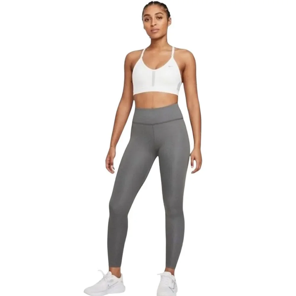 Nike Leggings Activewear Performance Wear Yoga Therma-Fit Women's Gray Med